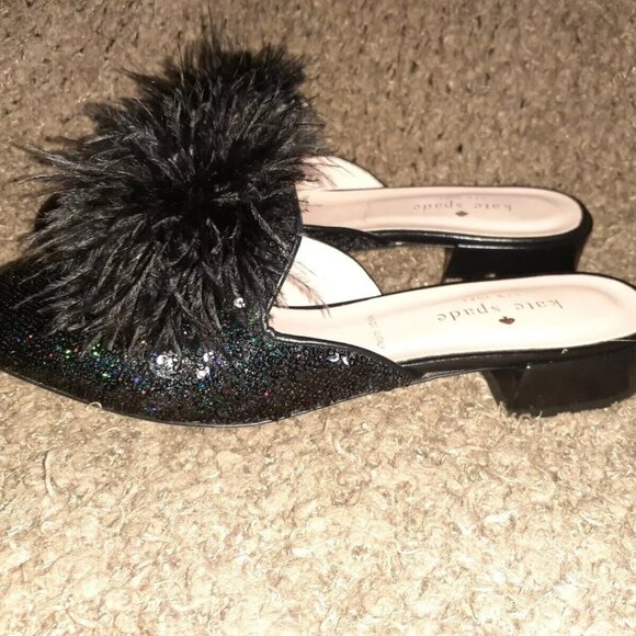 KATE SPADE NEW YORK-Gala Mule/Slide-Black-Size 6.5-NWOB - Picture 3 of 8